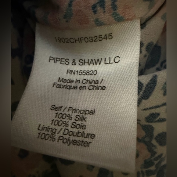 VERONICA BEARD Dakota Dress 💯 % Silk NWOT - Picture 9 of 9